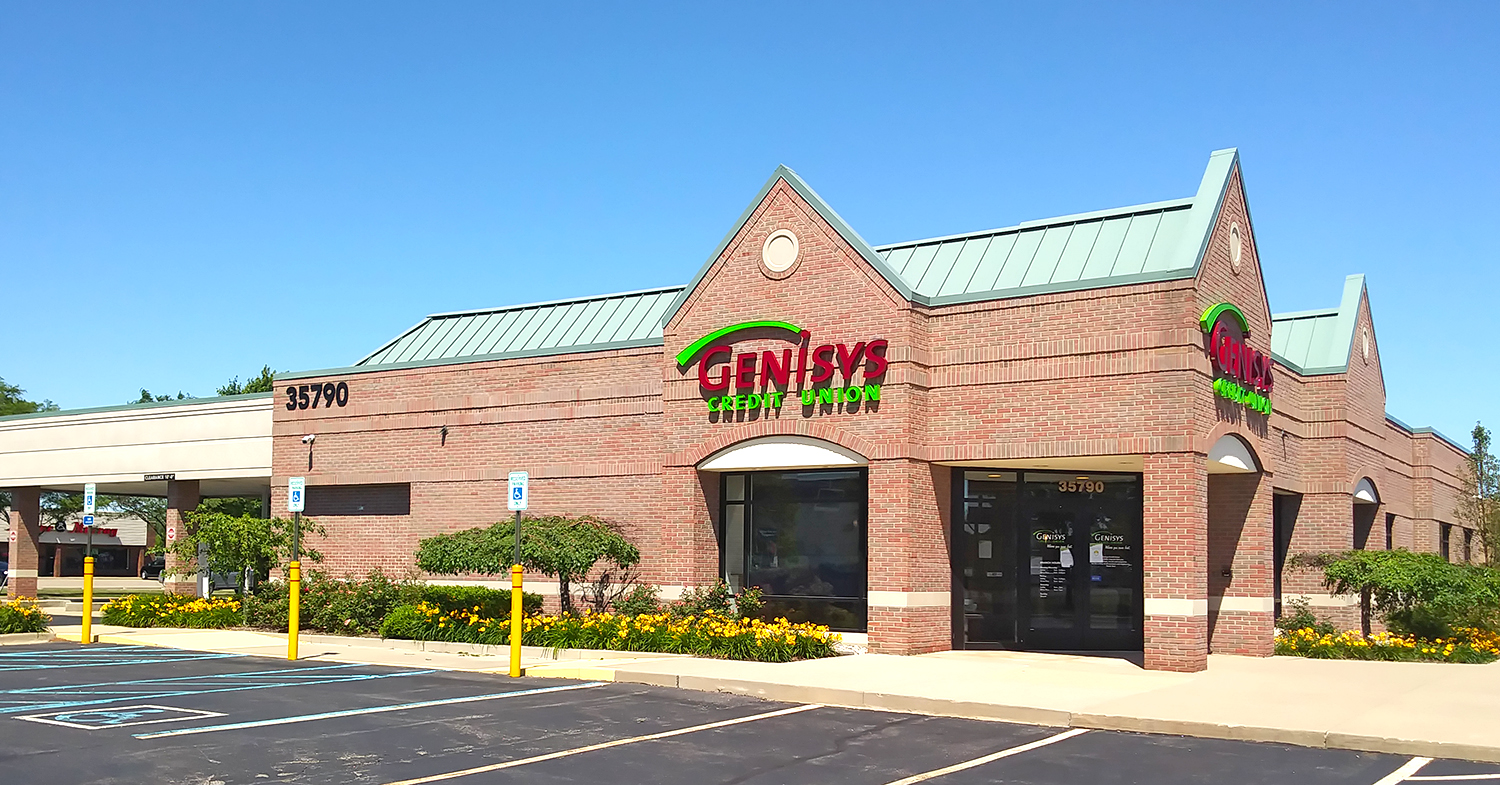 Photograph of Genisys Credit Union's Sterling Heights Branch